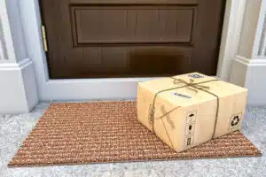 Best subscription boxes - package on front porch, mail