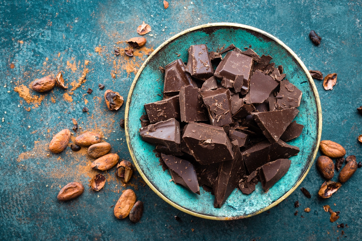 Dark Chocolate as a good source of zinc