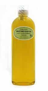 16 Oz Premium Mustard Seed Oil Unrefined Undiluted Organic