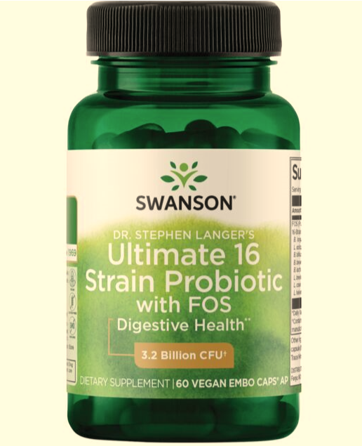 Dr. Stephen Langer's Ultimate 16 Strain Probiotic with FOS