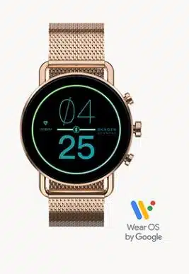 Falster Gen 6 Rose Gold Stainless Steel Mesh Smartwatch