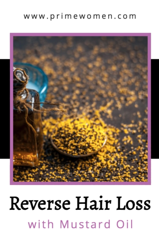 How to reverse hair loss with mustard oil