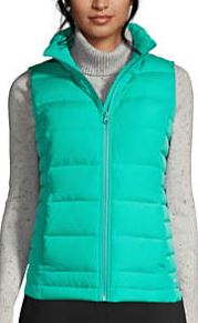 Lands End 600 Down Puffer Vest