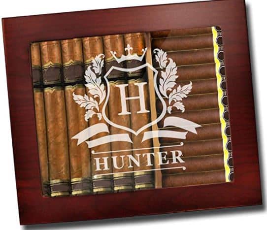 Personalized Cigar Box