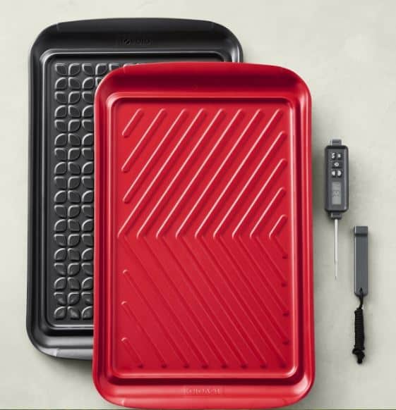 Williams Sonoma prep tray and therm gift set