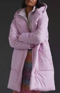 Anthropologies Contrast Puffer Coat