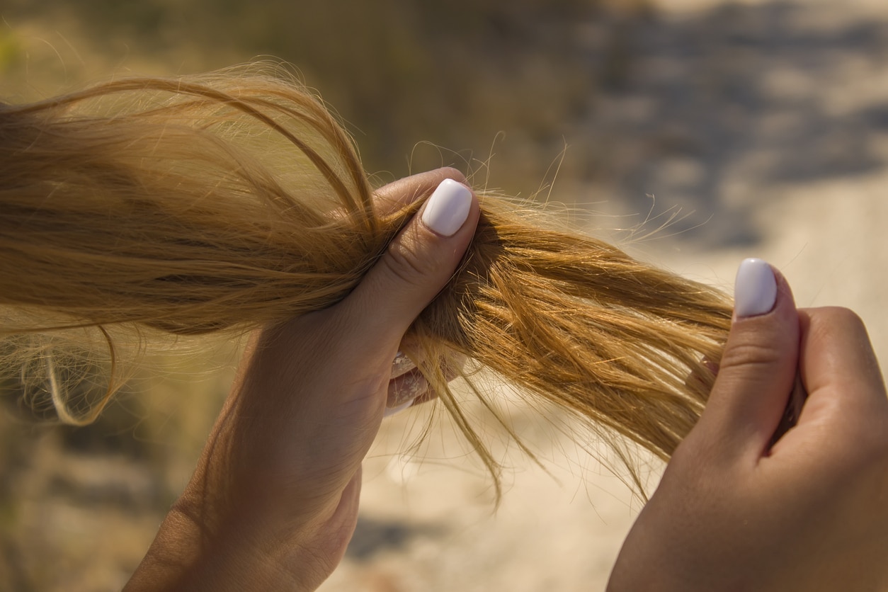 Using hot products can cause dry, brittle hair. Cold therapy is better.