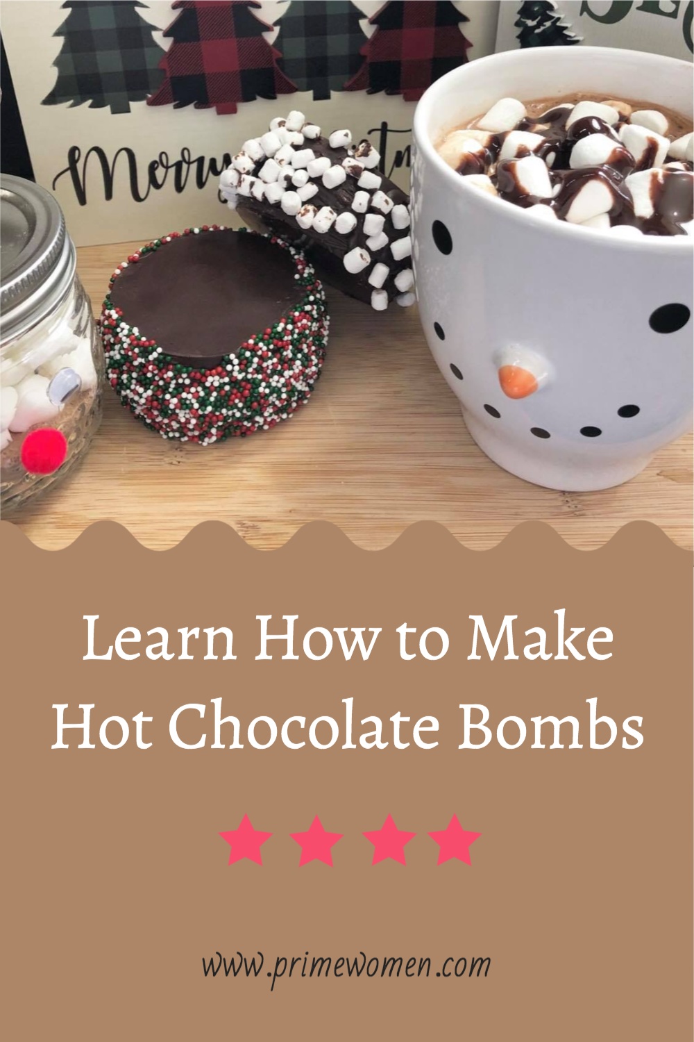 Learn how to make Hot Chocolate Bombs