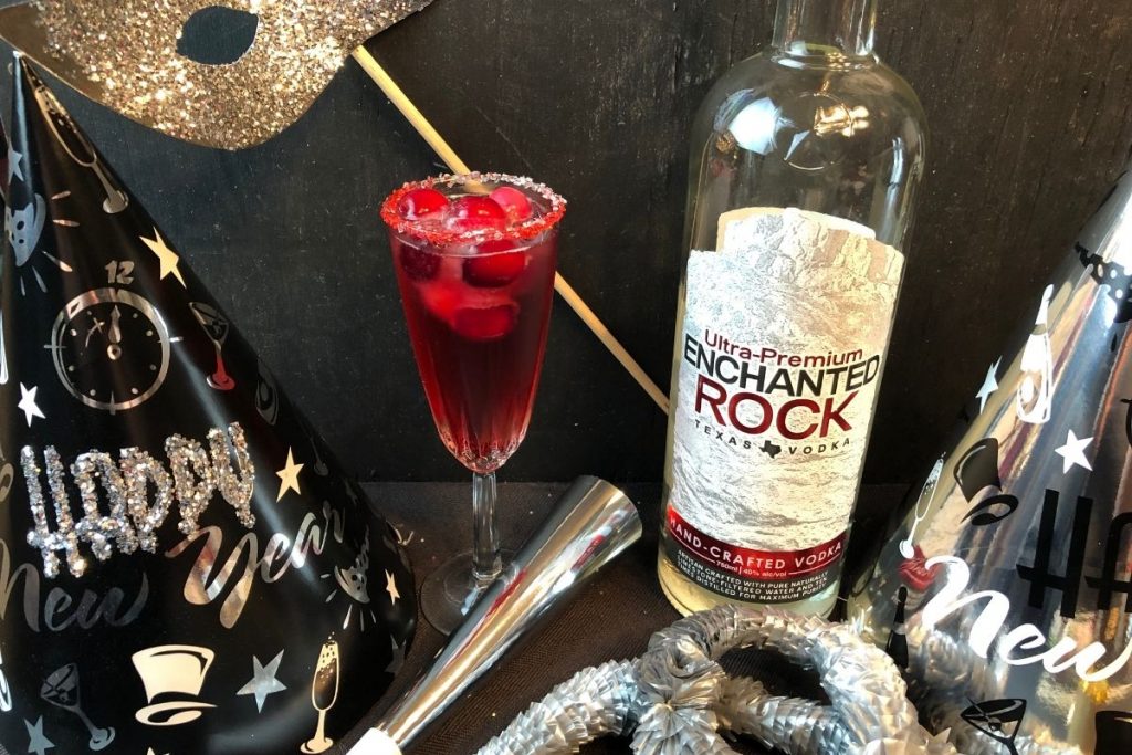 NYE Cranberry Cocktail