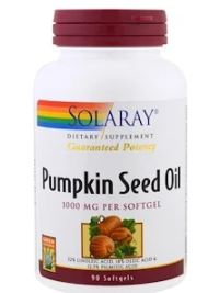 Solaray, Pumpkin Seed Oil