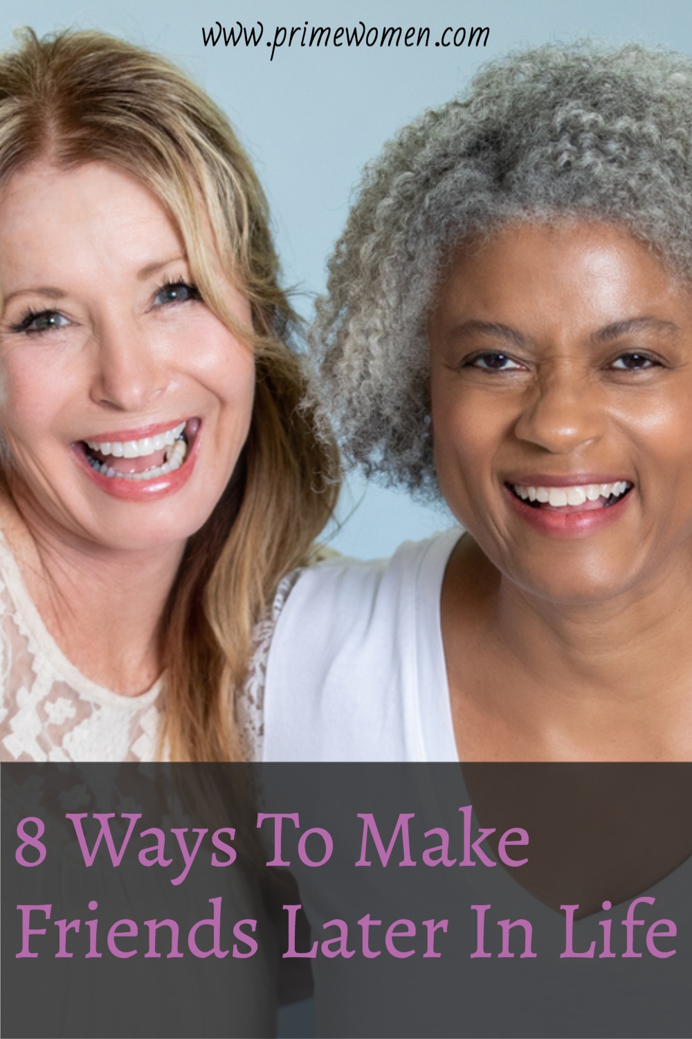 8 ways to make friends later in life
