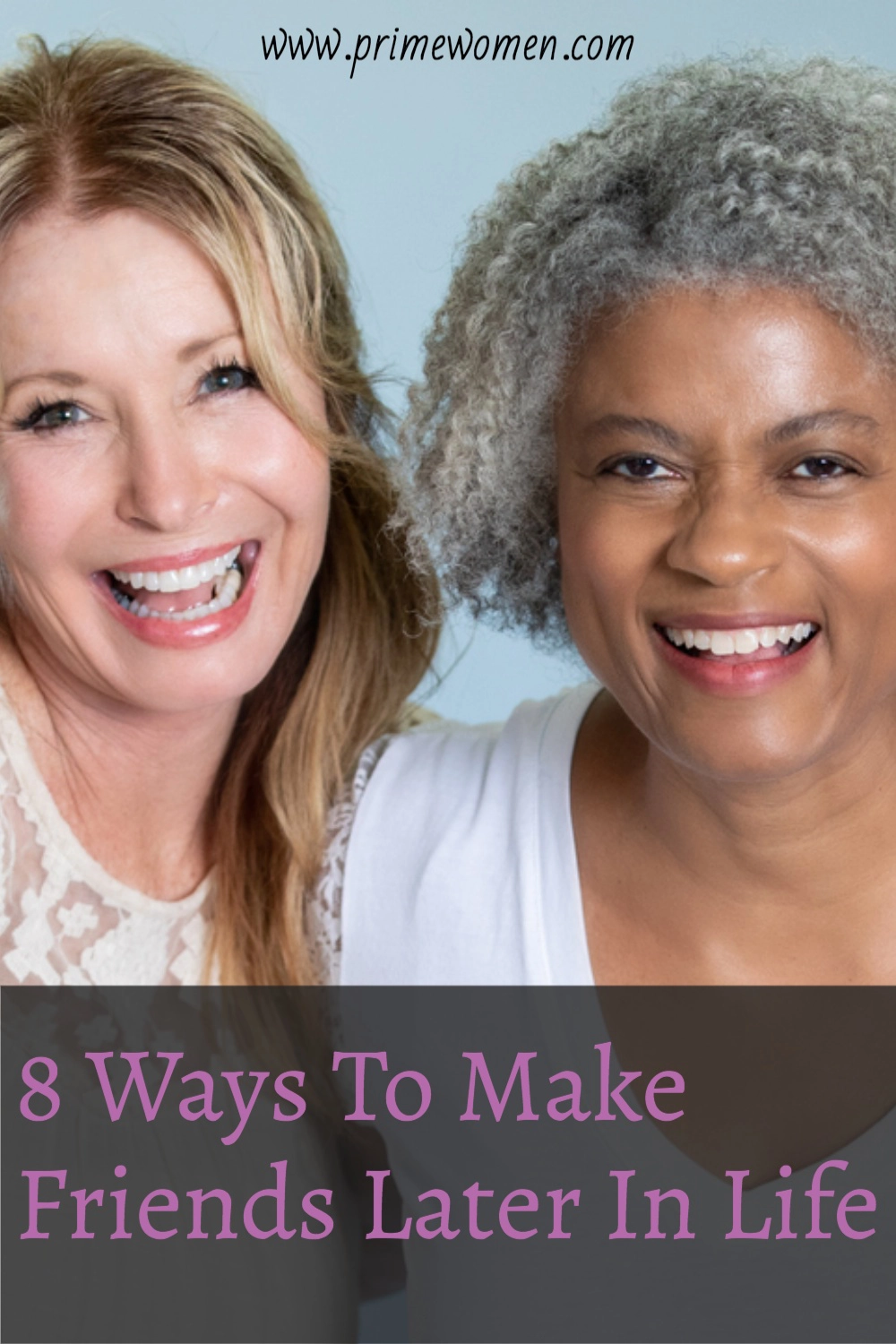 8 ways to make friends later in life