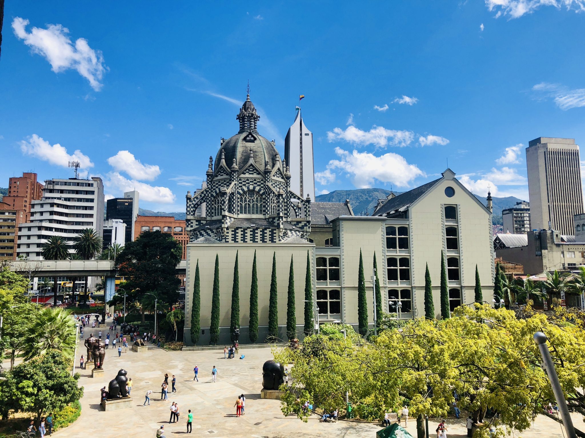 Botero Square in Medellin Botero Square in Medellin