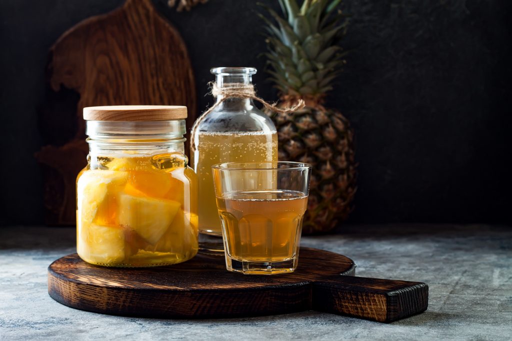 Fermented mexican pineapple Tepache