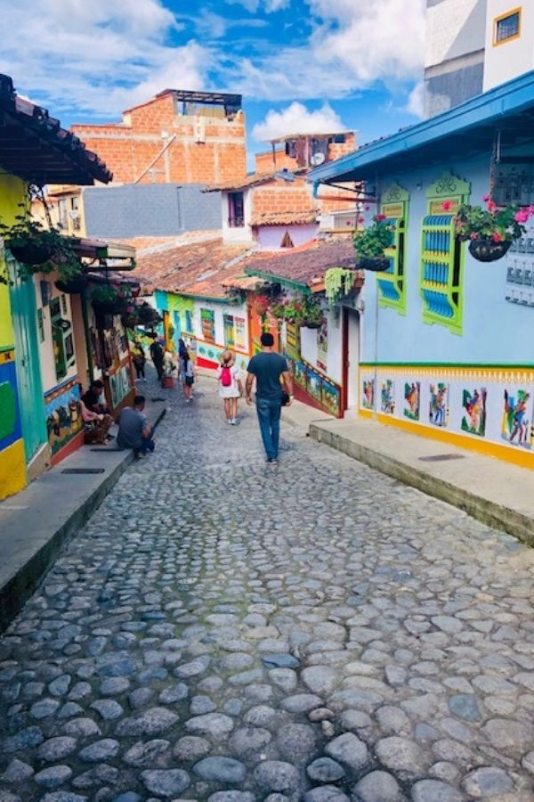 Guatape town in Colombia