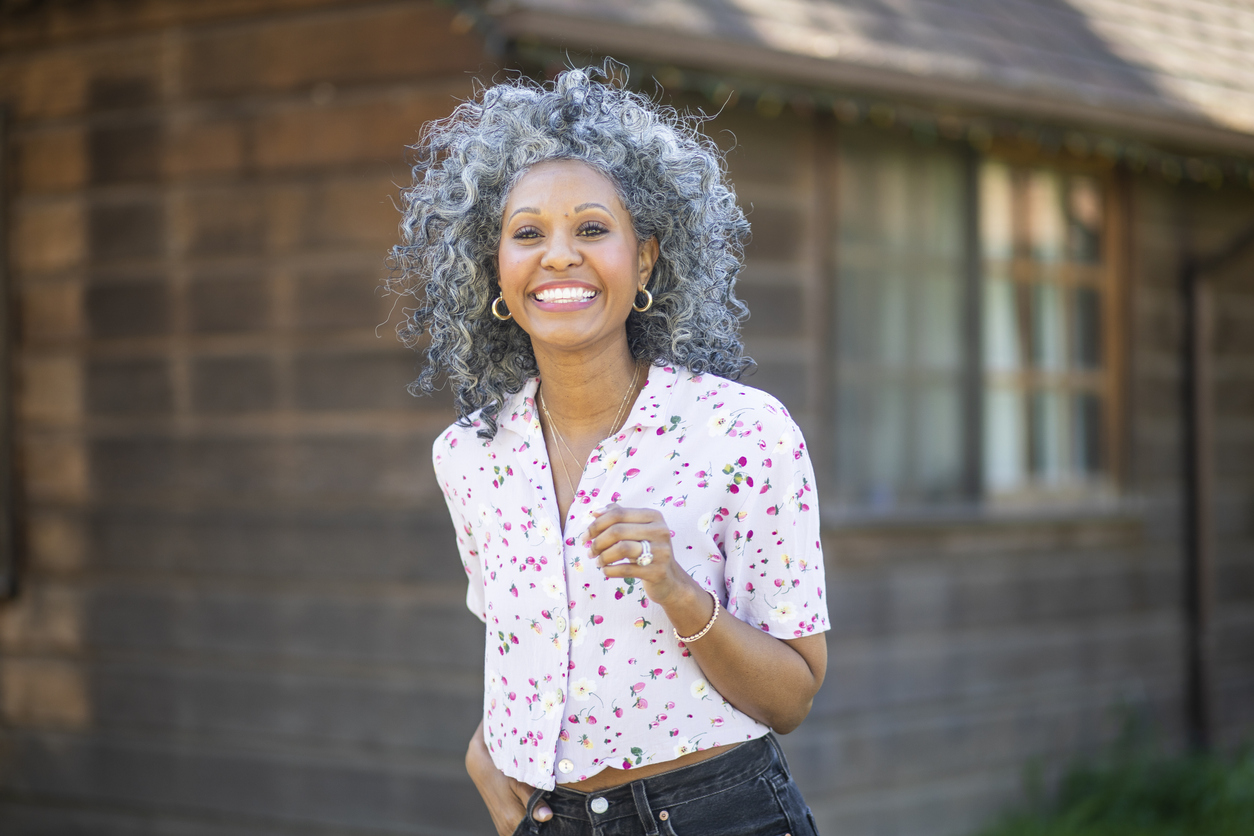 How to Soften Curly Coarse Gray Hair