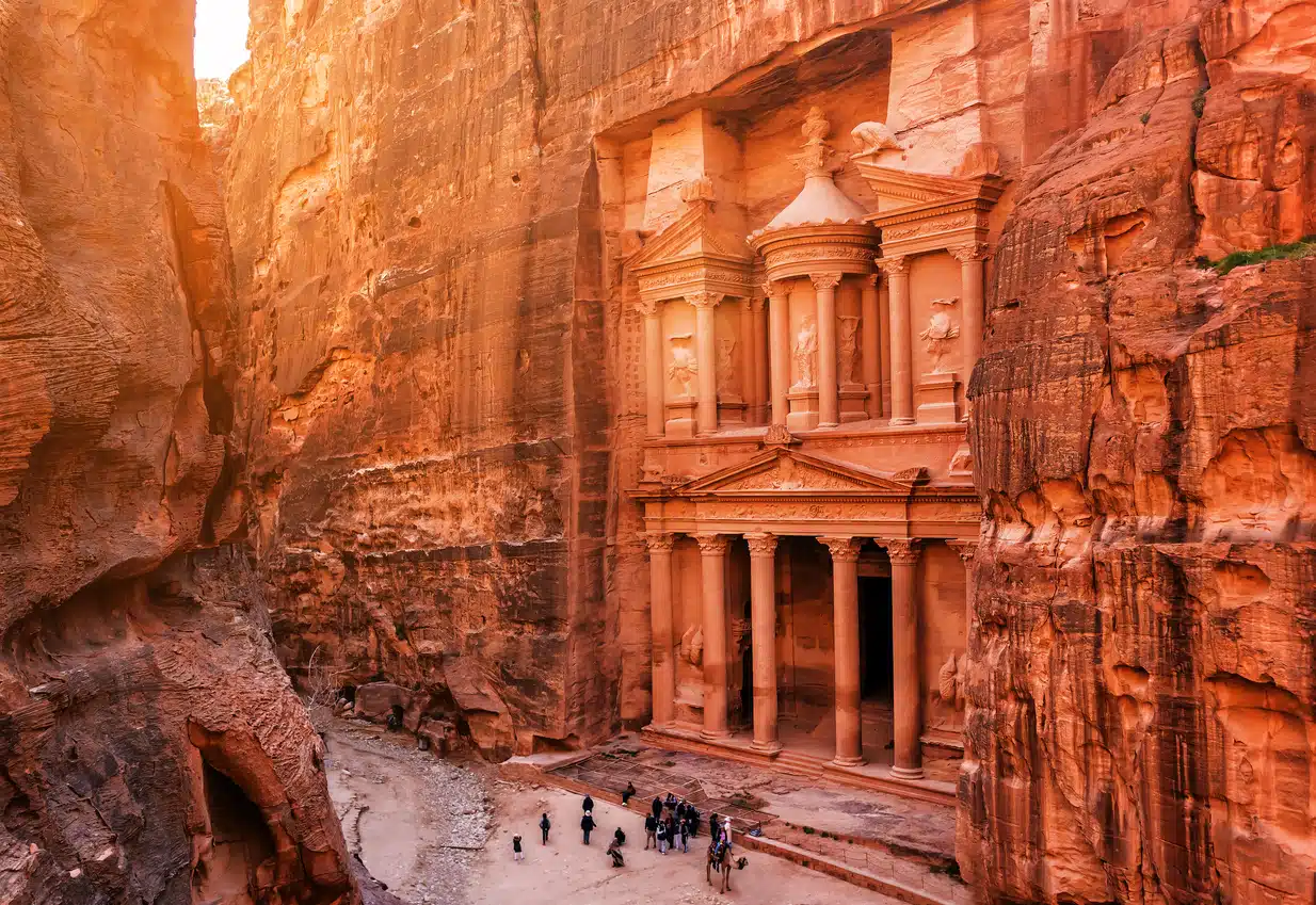 Al Khazneh (The Treasury) in Petra Jordan