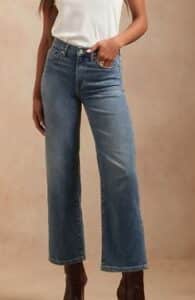Wide Leg Crop Jeans