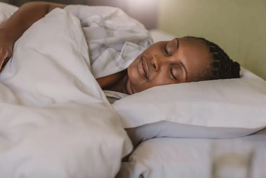 Woman sleeping