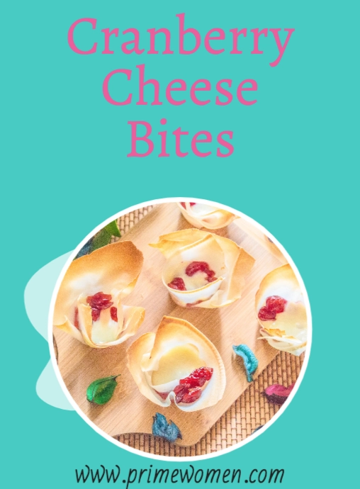 Cranberry Cheese Bites