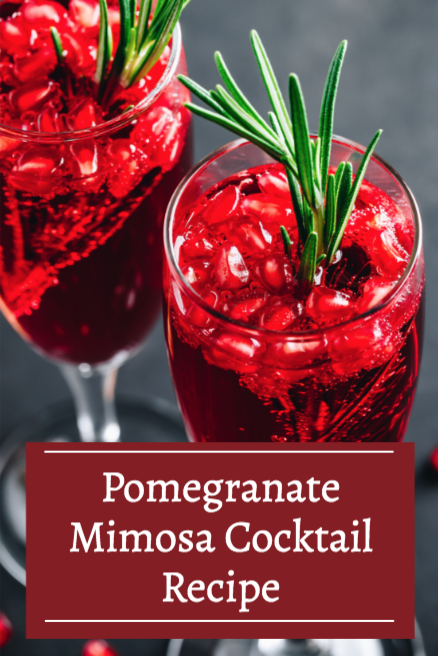 Pomegranate Mimosa Cocktail Recipe