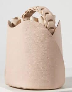 Sculptural Tabby Bucket Bag