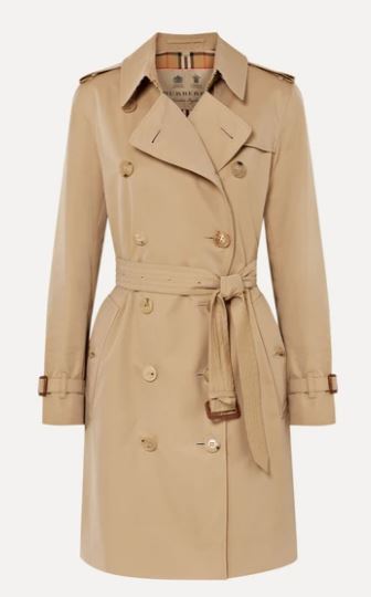 Burberry The Kensington cotton-gabardine trench coat