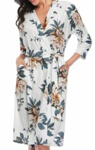 Floral Bath Spa Robe