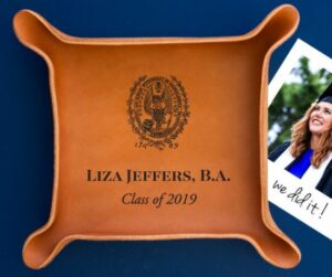 Leather Catchall Tray