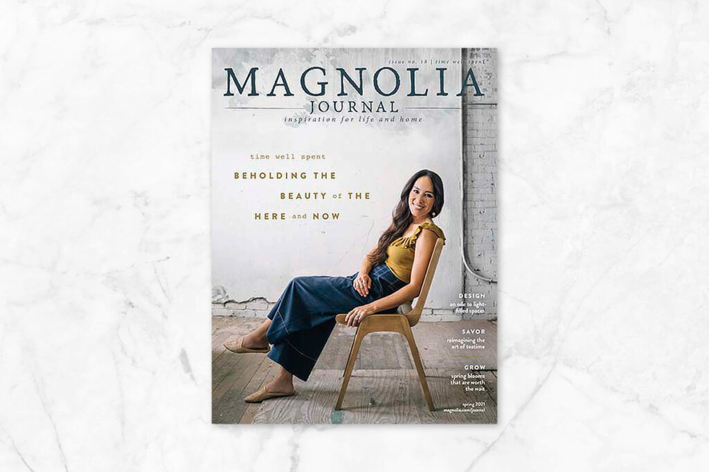 Magnolia Journal Magazine - best magazines for women over 50