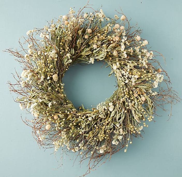 Preserved Spring Garden Wreath