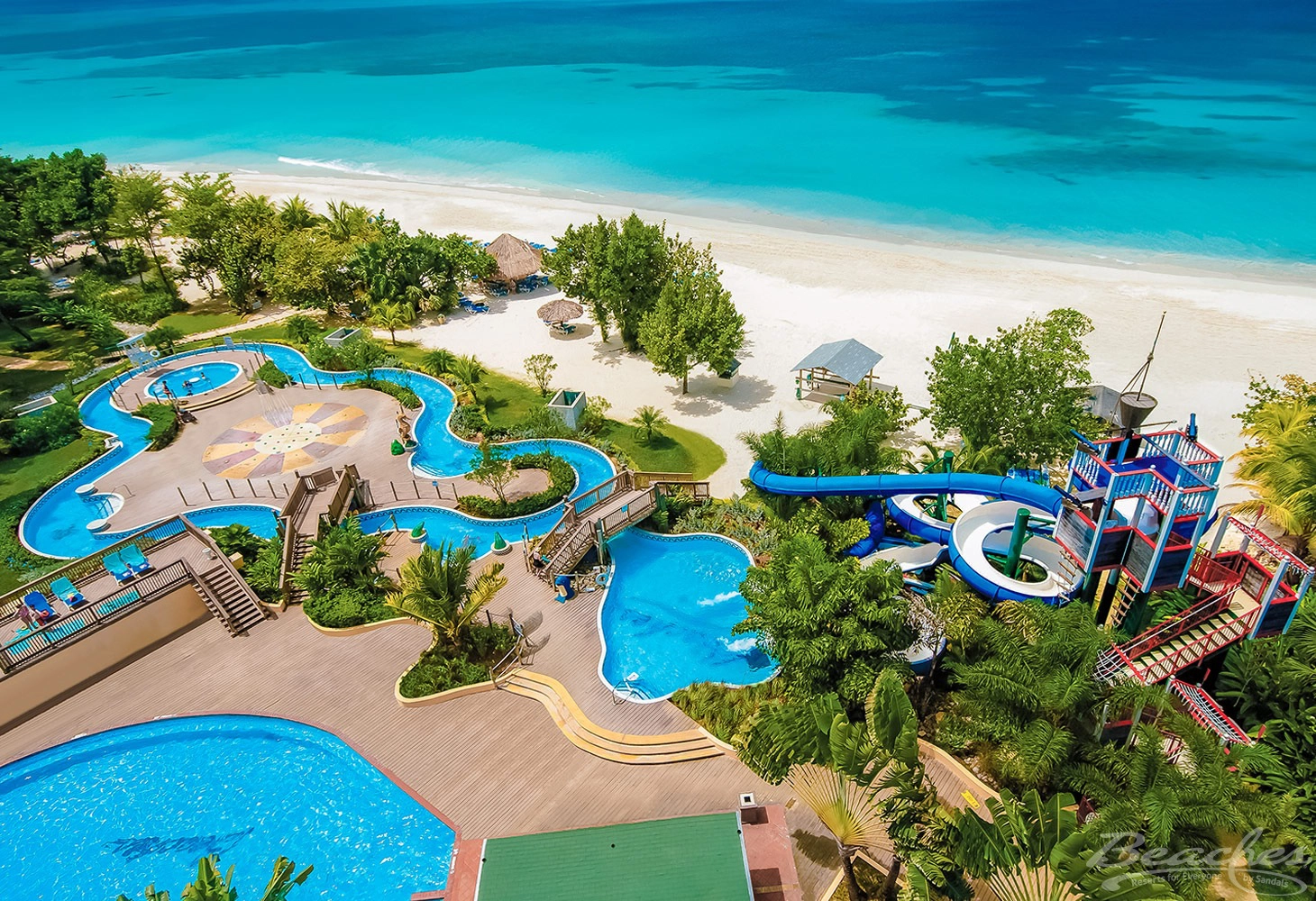 Beaches Resort Negril Water Park and Beach