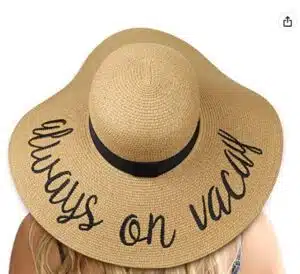 Big Bowknot Straw Hat