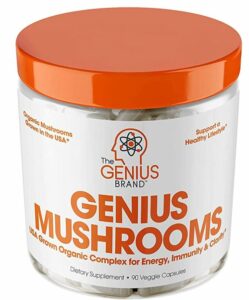 Genius mushrooms for cognitive health and immune boosting