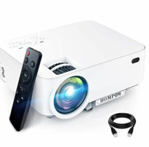 Hompow 5500L Movie Projector