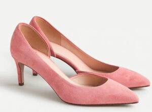 JCREW Lucie suede pumps