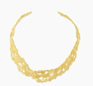 Kendra Scott Savannah Collar Necklace In Gold