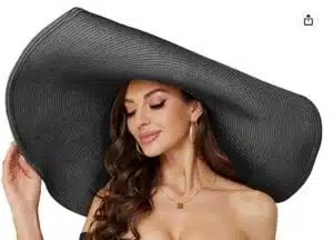 Oversized Beach Straw Hat 