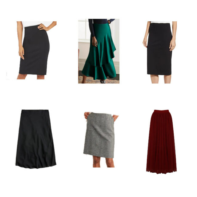 Skirts for a funeral outfit