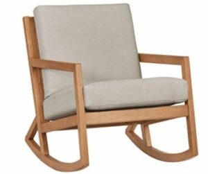 Stone & Beam Modern Hardwood Rocking Chair