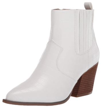 The Drop Women's Sia Pointed Toe Western Ankle Boot