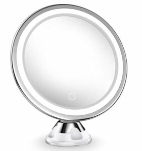 Upgraded 10x Magnifying Lighted Makeup Mirror