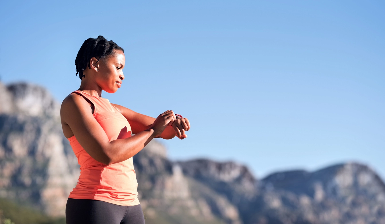lose weight walking with a heart monitor watch