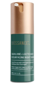 Biossance Squalane + Lactic Acid Resurfacing Night Serum