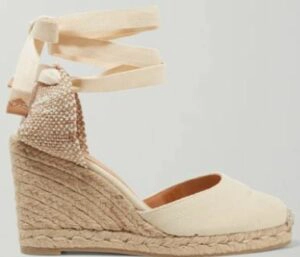 Castaner Carina 80 canvas wedge espadrilles