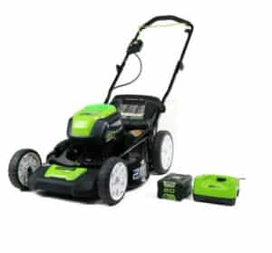 Greenworks Pro 21" Mower with Battery & Charger