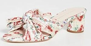 Loeffler Randall Emilia Pleated Knot Mules
