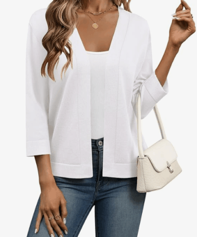 Zeagoo 3/4 Sleeve Cardigan