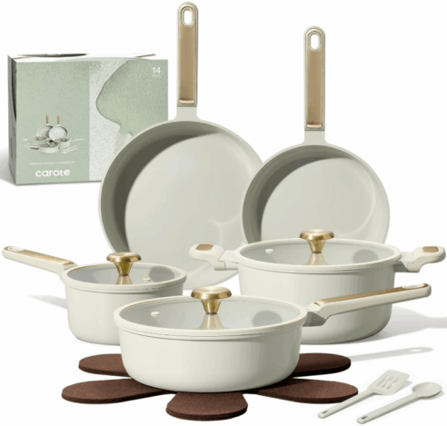 Carote Non-Stick Ceramic Cookware Set