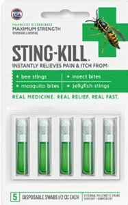 Sting-Kill First Aid Anesthetic Swabs